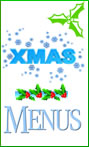 xmas menus