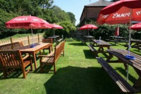 The Duke of Edinburgh beer garden