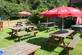 The Duke of Edinburgh beer garden