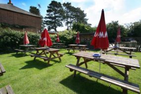 The Duke of Edinburgh beer garden