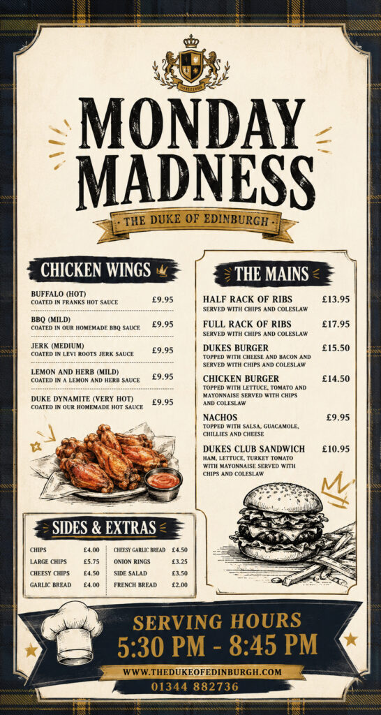 Monday Madness at The Duke!